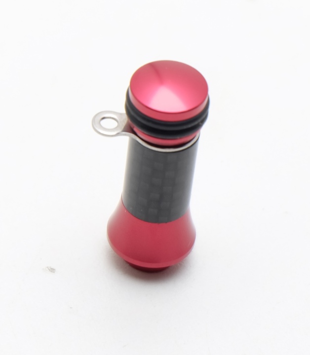 Рилстэнд tsubaki laboratory omamori-kun carbon aluminium red для shimano/daiwa japan
