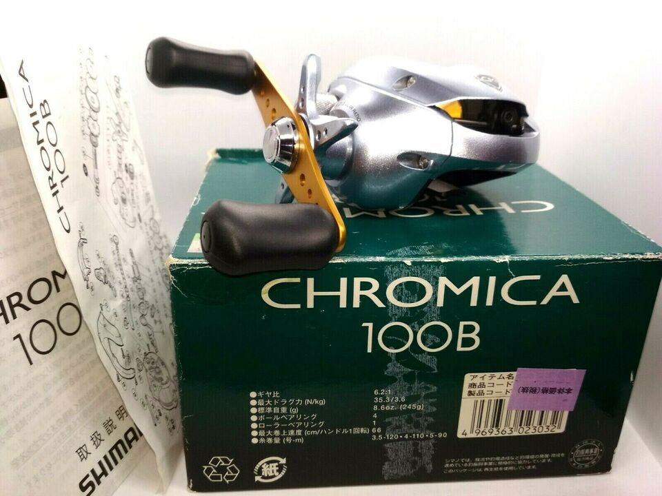 Катушка мультипликаторная shimano chromica 100b right hand