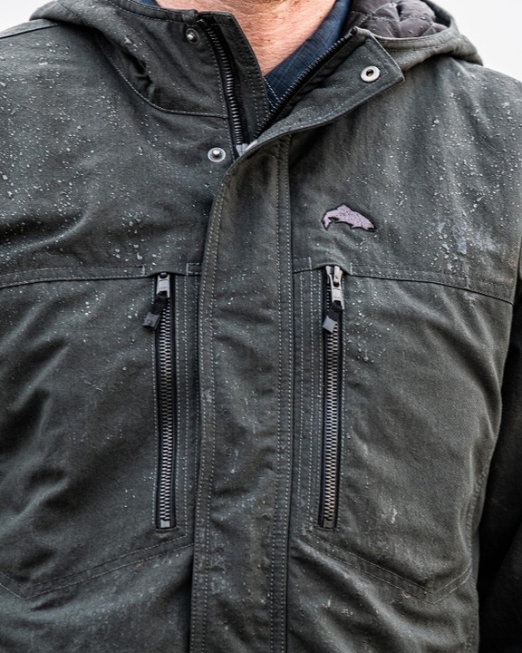 Куртка simms dockwear hooded jacket цвет carbon new! Куртка simms dockwear hooded jacket цвет carbon new!