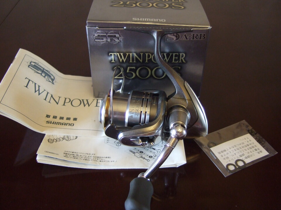 Катушка спиннинговая shimano 08 twin power 2500s