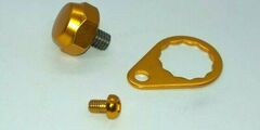 Болт для мультипликаторных катушек handle nut bolt for daiwa & megabass / steez ryoga zillion tatula z ip is etc. gold