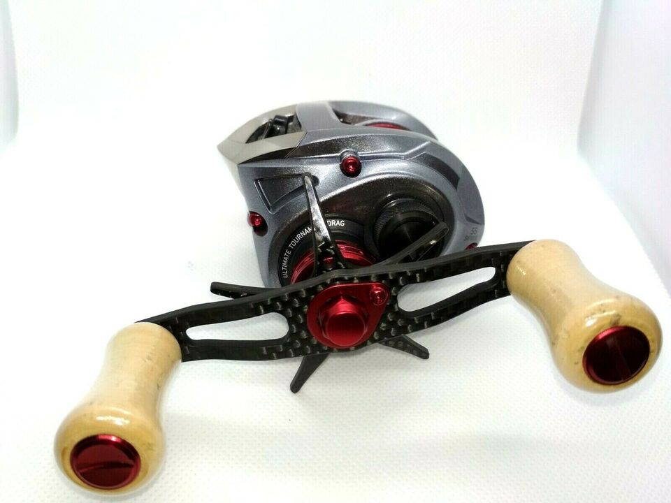 Карбоновая ручка carbon handle sky blue 85mm daiwa / shimano / abu garcia different colors