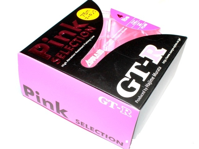 Леска sanyo nylon gt-r gt-r pink selection 4lb 300m (renewal ver) # pink