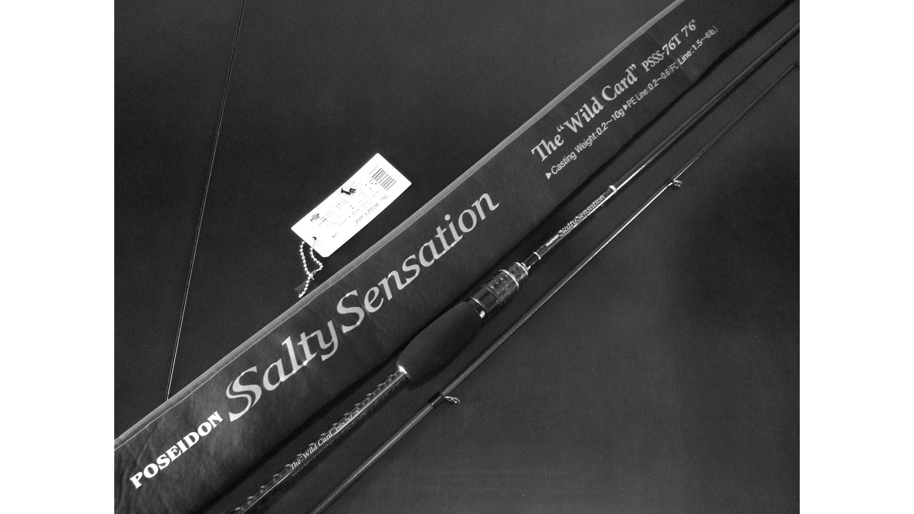 Спиннинговое удилище evergreen poseidon salty sensation psss-76t. the "wild card" Спиннинговое удилище evergreen poseidon salty sensation psss-76t. the "wild card"