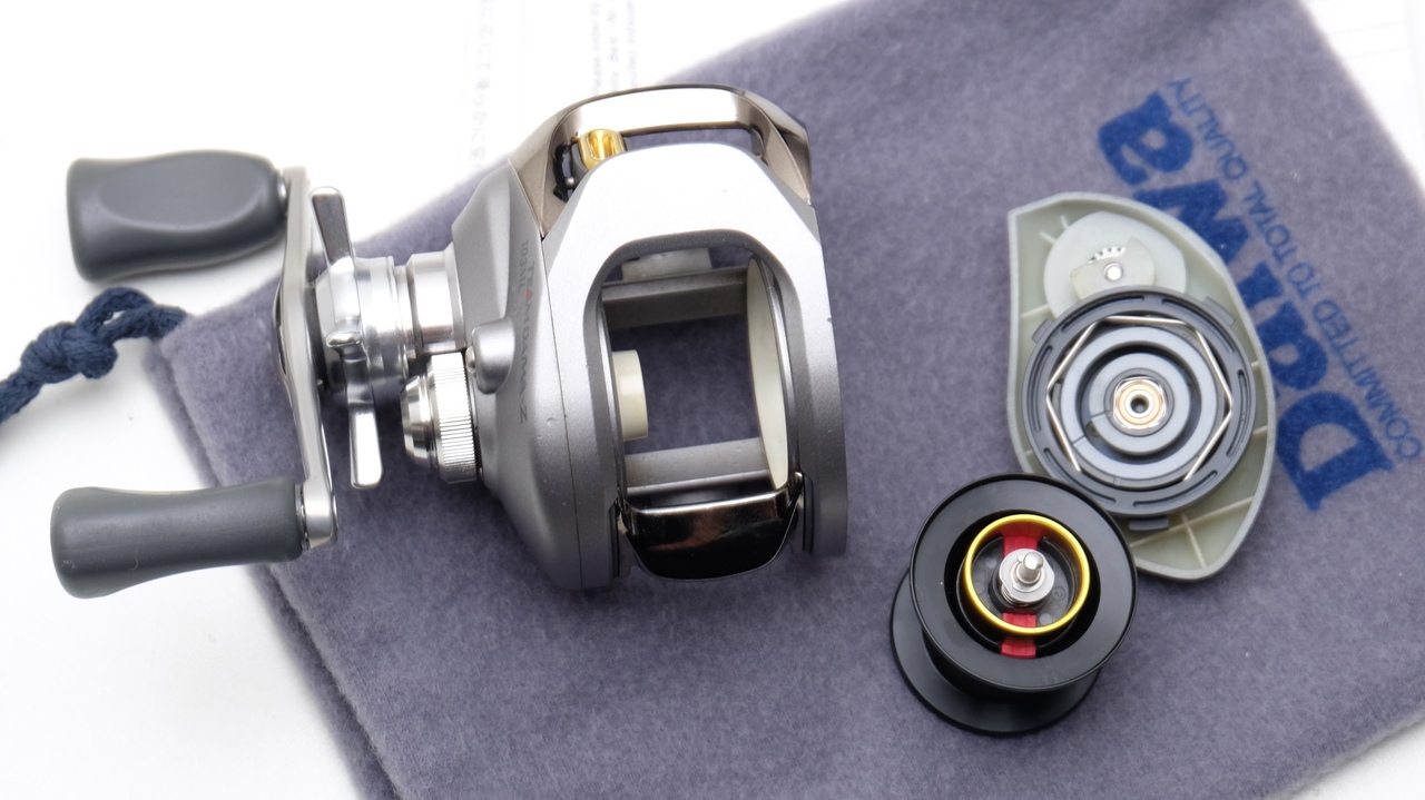 Катушка мультипликаторная daiwa td-z 103ml c коробкой,чехлом