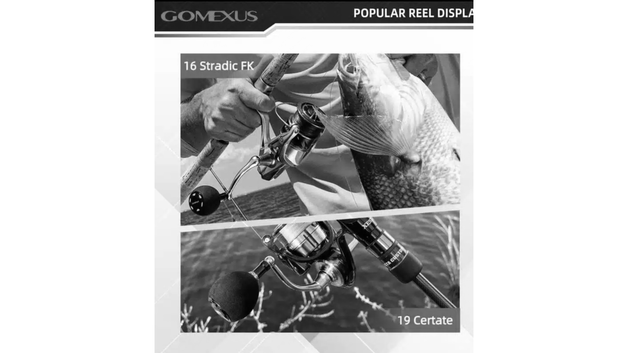 Кноб gomexus eva reel power knob 38mm ea38 black silver