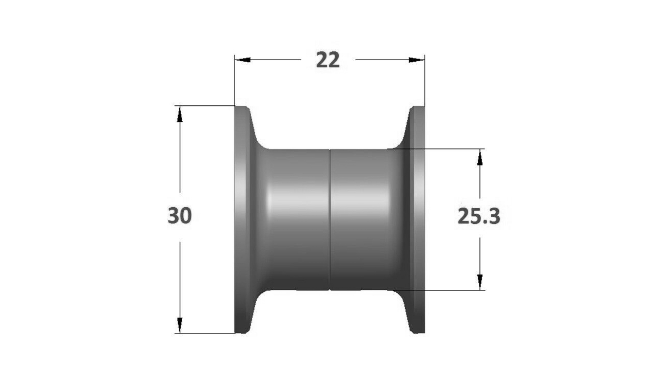 Шпуля композит для for daiwa bfs composite spool / d.30 / 4.5 g / steez ct, alphas ct, millionaire