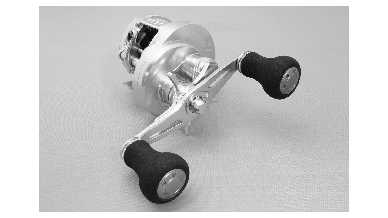 Shimano 15 ocea conquest 201-pg baitcasting reel for tai-rubber