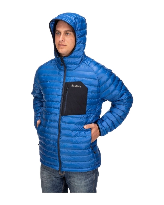 Куртка simms exstream hooded jacket цвет rich blue new!