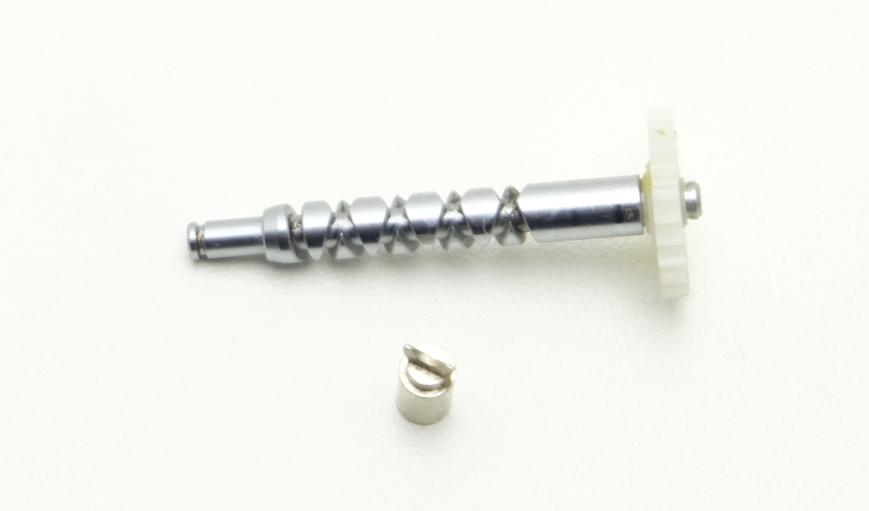 Бесконечник с бегунком worm shaft assembly and line guide pawl daiwa megaforce twitchin bar детали на схеме под номерами 47 и 52