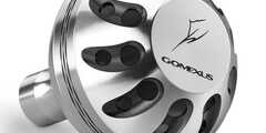Кноб gomexus aluminum reel power knob 35mm silver black