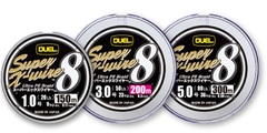 Шнур duel super x wire super x wire eight 1.2 no.27lb 200m 10m × 5 color marking