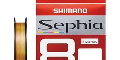 Шнур shimano sephia 8 no. 0.8 # 5 colors x 10m