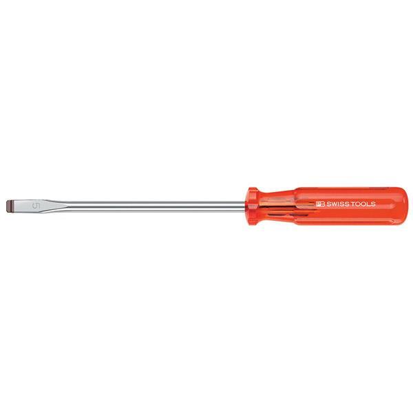 Отвёртка шлицевая прецизионная pb swiss tools classic slotted screwdriver size 0, 80mm blade