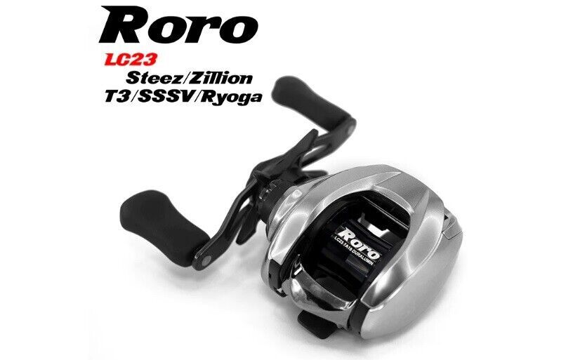 Шпуля roro lc23-34 hyper long cast sic titanium spool daiwa reels black