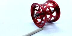 Шпуля roro microcast diy titanium spool for 17 scorpion bfs, 17 curado bfs, 21 slx bfs bc26 red