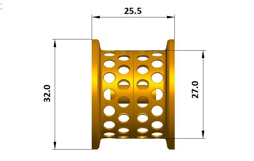 Шпуля для lew's slp series microcast spool d.32 black