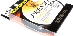 Леска daiwa presso line presso line type-f 1.5lb 100m #clear