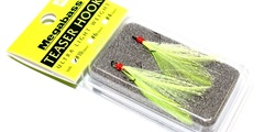 Тройники  megabass feather hook teaser hook # 10 #chart