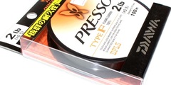 Леска  daiwa presso line presso line type-f 2lb 100m #clear