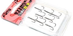 Тройники cultiva treble hook stinger triple st-11 # 8 # gun metal