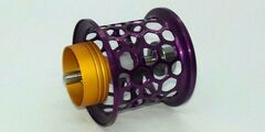 Шпуля для кастинговых катушек for daiwa microcast sv spool / d.31 / px 68/pixy / alphas air stream цвет purple