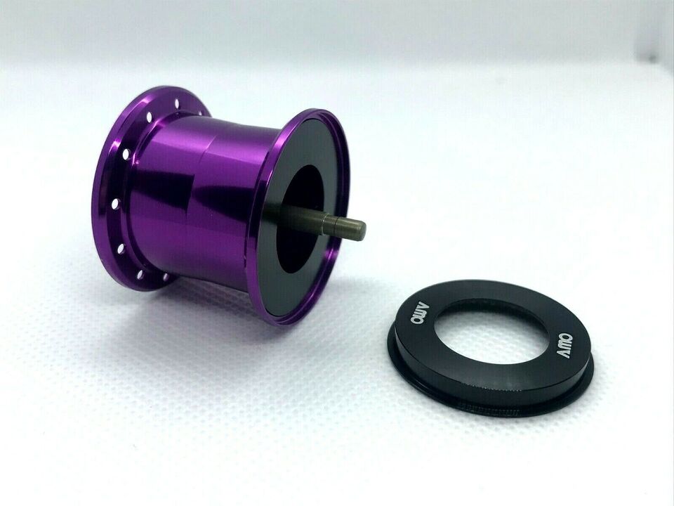 Шпуля для abu garcia micro spool / alx, lc6, lv7, lt7, bf8 / alc ib6, ib7, slc ib7, bf7 / purple + big inductor