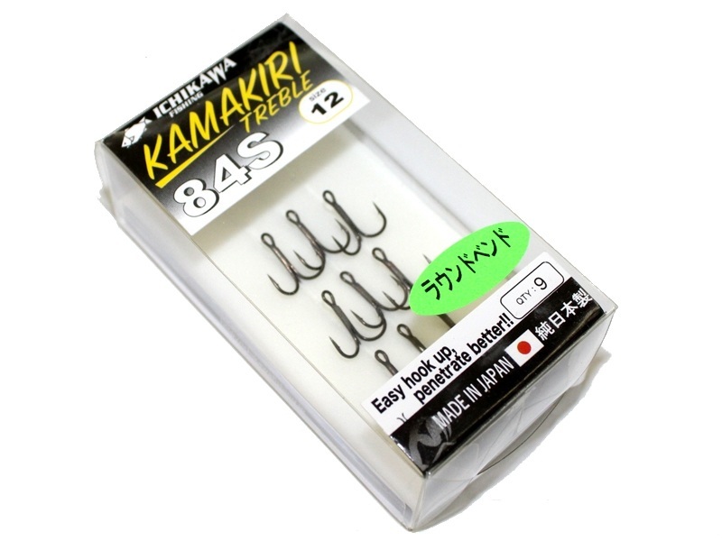 Тройники  ichikawa fishing plug hook mantis treble 84s # 12