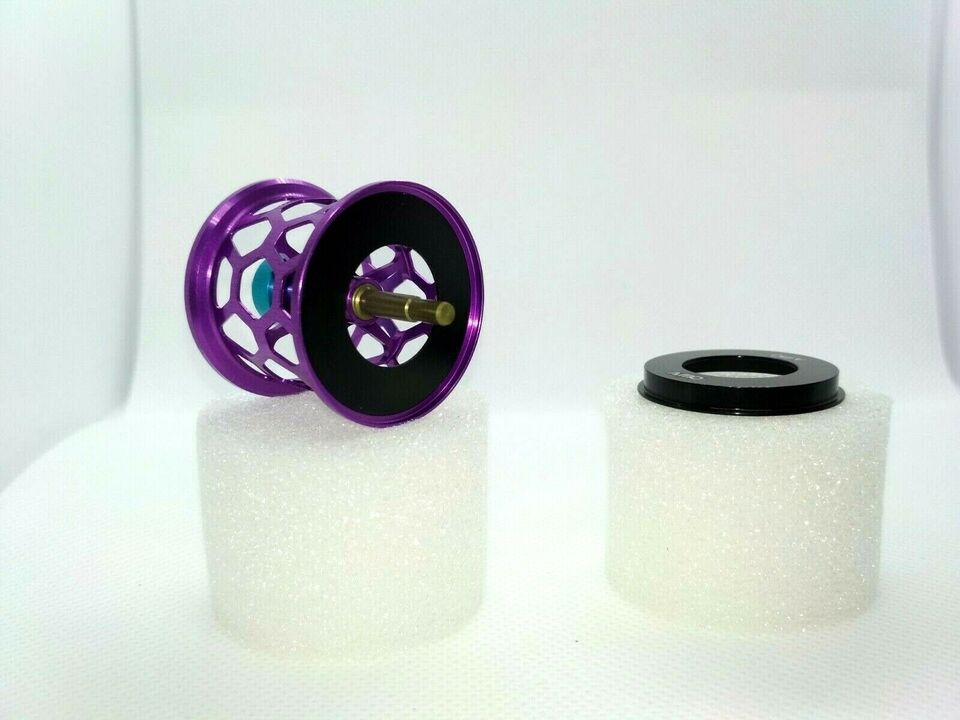 Шпуля для abu garcia bfs spool / alx, lc6, lv7, lt7, bf8 / alc ib6, ib7, slc ib7, bf7 /purple + big inductor