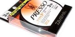 Леска daiwa presso line presso line type-f 3lb 100m #clear