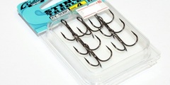 Тройники cultiva treble hook stinger triple st-36bc # 4 # black