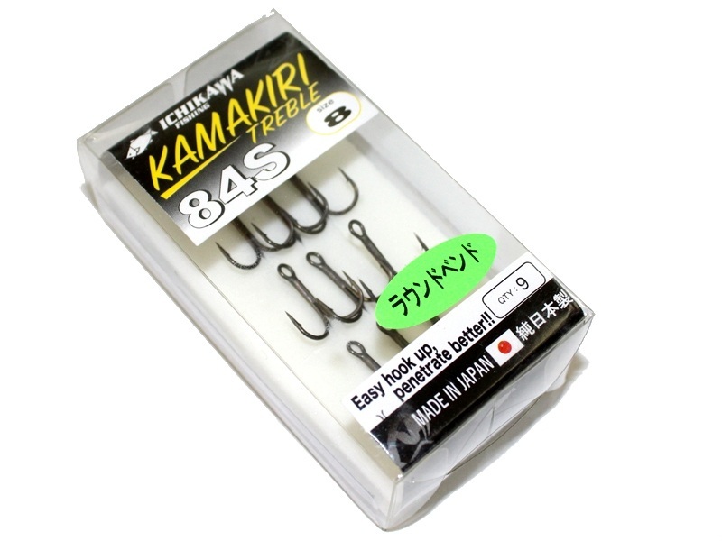 Тройники  ichikawa fishing plug hook mantis treble 84s # 8