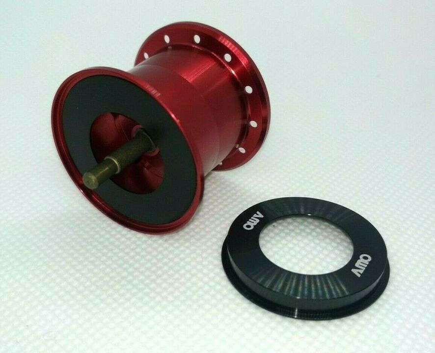 Шпуля для abu garcia micro spool / alx, lc6, lv7, lt7, bf8 / alc ib6, ib7, slc ib7, bf7 / red + big inductor