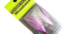 Тройники megabass feather hook teaser hook # 4 # pink