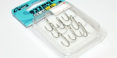 Тройники  cultiva treble hook stinger triple st-31 # 6 # silver