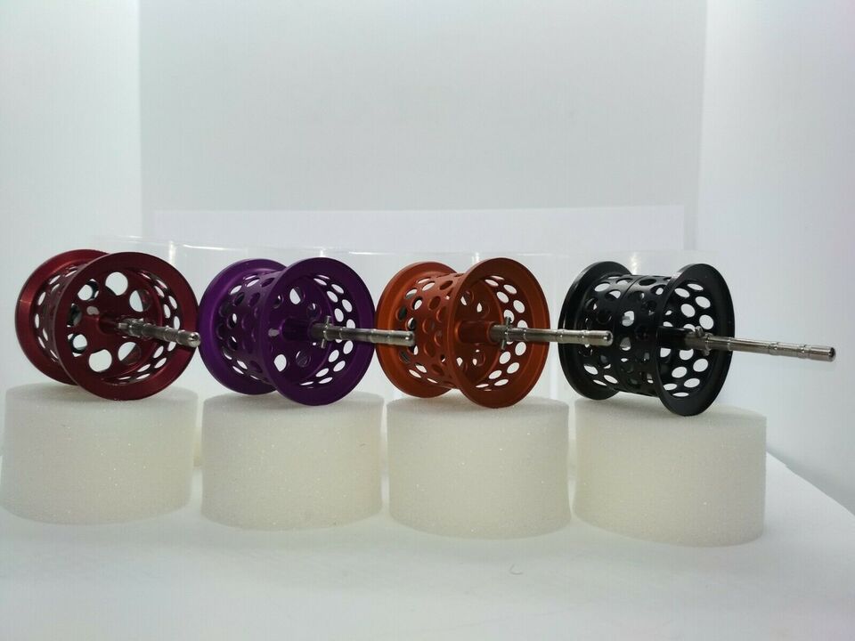 Шпуля for daiwa microcast sv spool /d.34/ 14 15 18 tatula 100 / 19 tatula 150 purple