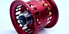 Шпуля sv boost spool for daiwa & megabass reels red