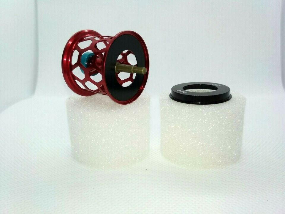 Шпуля для abu garcia bfs spool / alx, lc6, lv7, lt7, bf8 / alc ib6, ib7, slc ib7, bf7 /red + big inductor