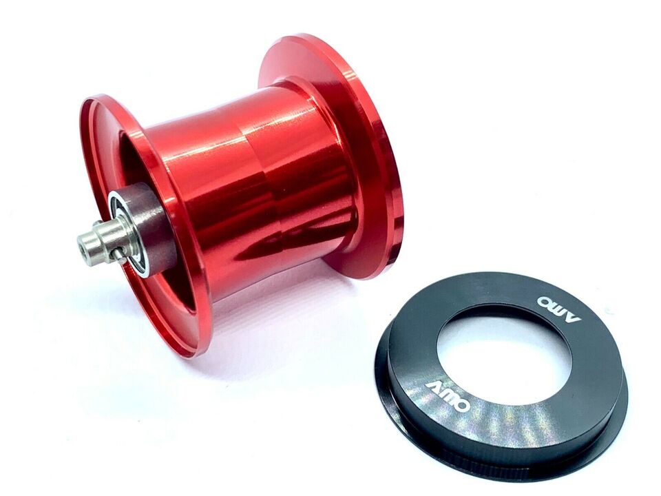 Шпуля honeycomb bfs light weight spool for abu garcia revo 3 sx & revo 4 sx series reels red