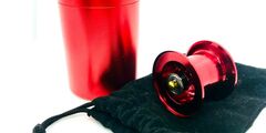 Шпуля для мультипликаторных катушек for daiwa alphas series / premium spool / sds custom red