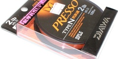 Леска daiwa presso line presso line type-n 4lb 100m #fine orange