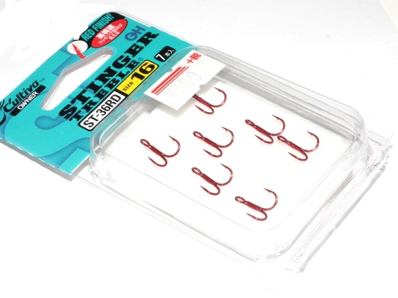 Тройники cultiva plug hook st-36rd # 16 # red