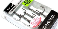 Тройники  daiwa d treble hook d treble hook ss 4s # 2 round type ・ 4s