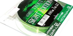 Леска yamatoyo tegus famell famell trout new site edition 3.0lb 100m #mist green / high visible lime chart