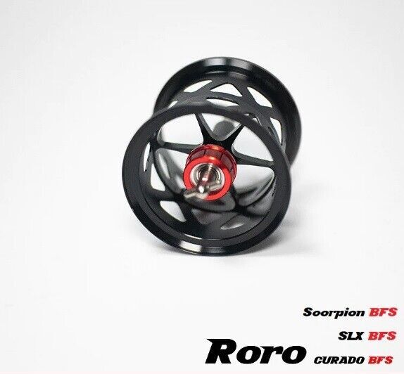 Шпуля roro microcast diy titanium spool for 17 scorpion bfs, 17 curado bfs, 21 slx bfs bc26 black