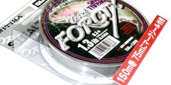 Леска unitika silver thread silver thread four six 1.3lb 150m # stealth gray