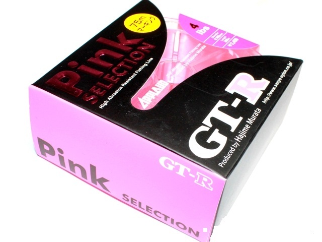 Леска sanyo nylon gt-r gt-r pink selection 5lb 300m (renewal ver) # pink