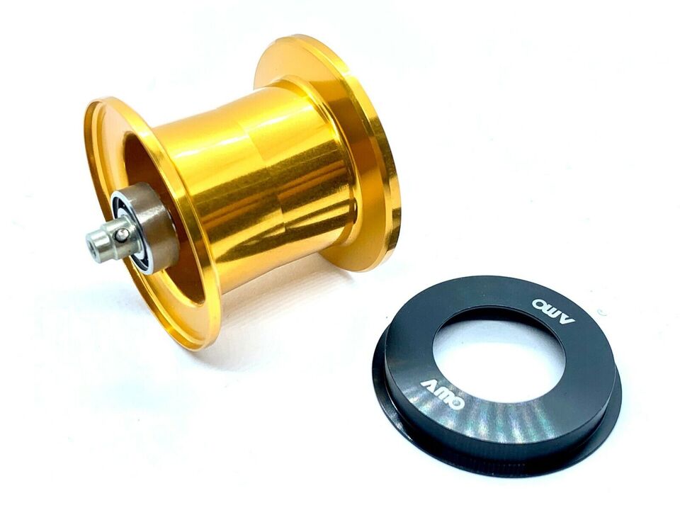 Шпуля honeycomb bfs light weight spool for abu garcia revo 3 sx & revo 4 sx series reels gold