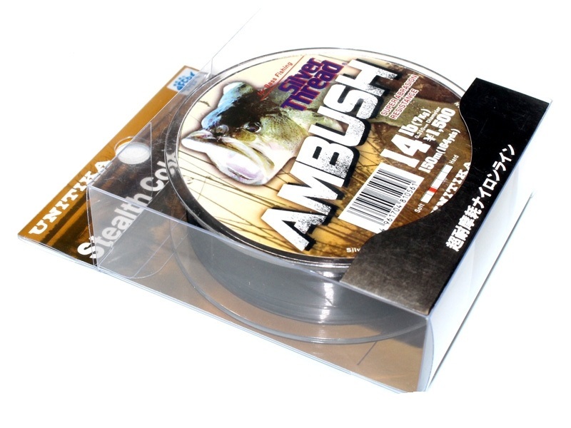 Леска unitika silver thread ambush 14lb 150m #stealth brown