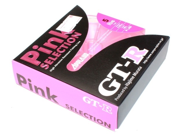 Леска sanyo nylon gt-r new gt-r pink selection 5lb 100m (renewal ver) #pink